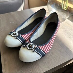 Tommy Hilfiger USA Red White Blue Flats